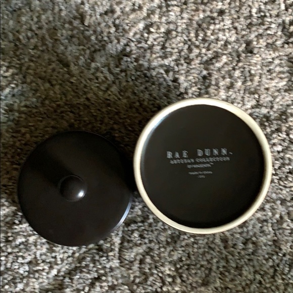 NWT Rae Dunn black&white 5”jar with lid - Picture 4 of 4
